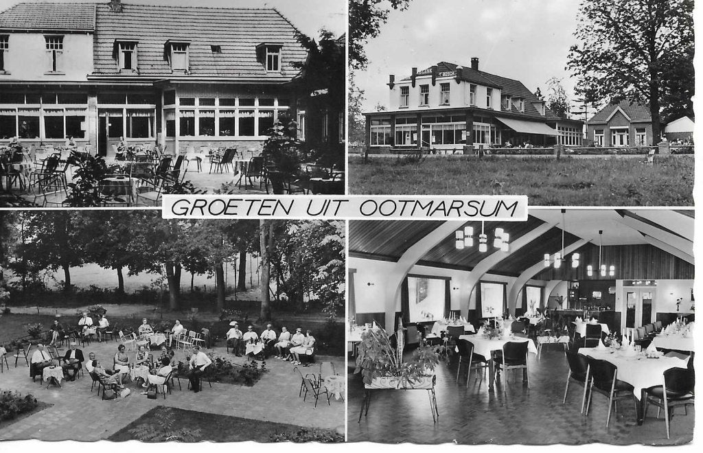 Ootmarsum- -4-luik., Verzamelen, Ophalen of Verzenden, 1960 tot 1980, Gelopen, Overijssel