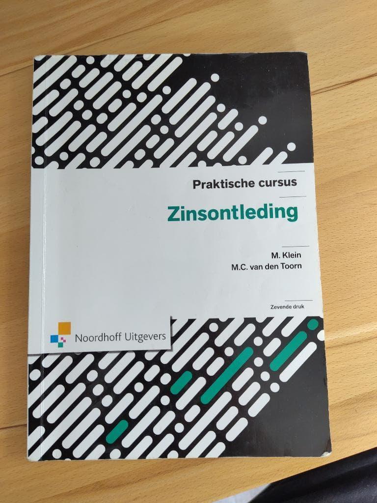 Praktische cursus zinsontleding, Boeken, Studieboeken en Cursussen, Ophalen of Verzenden, Alpha, Gelezen