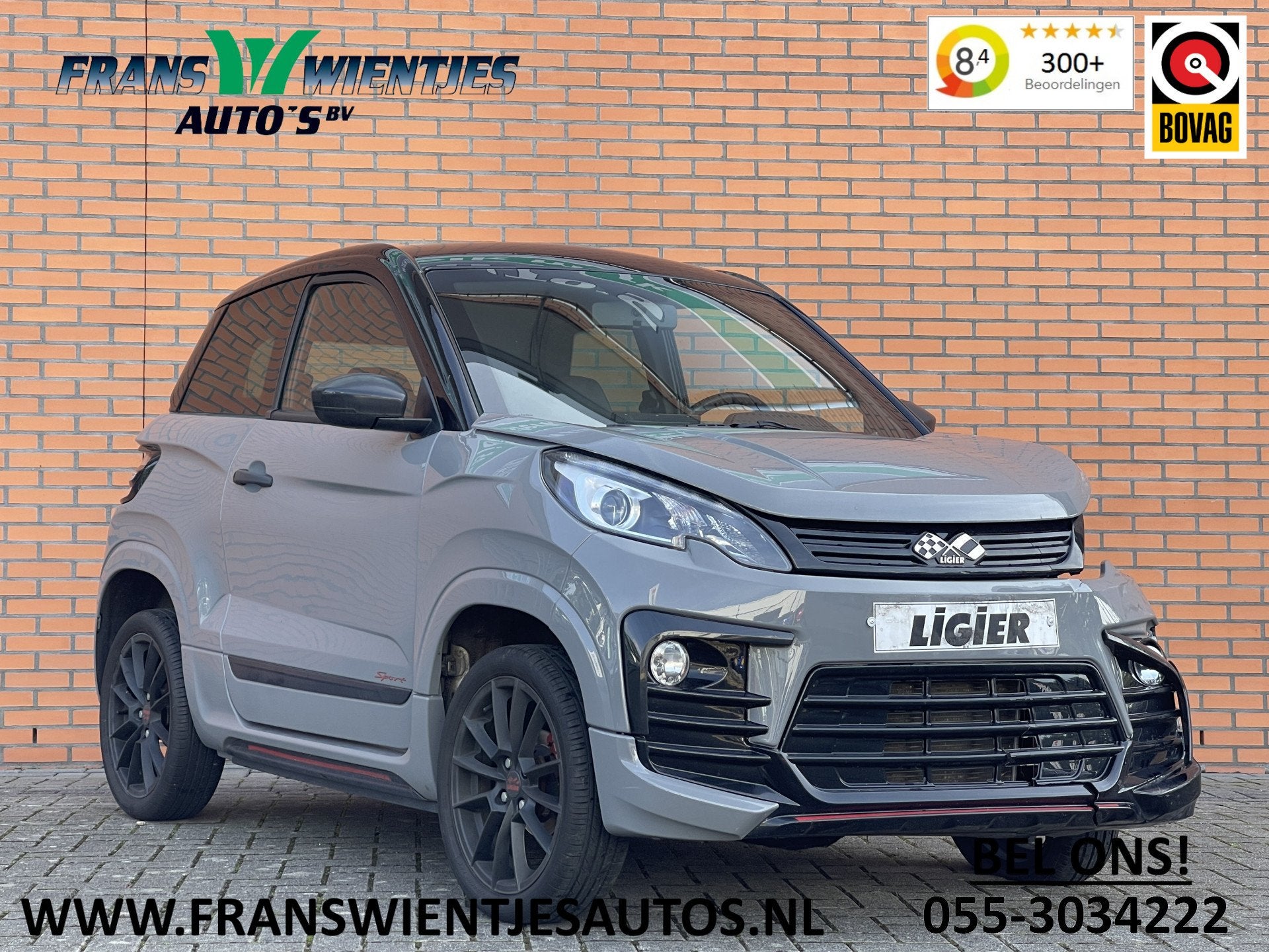 Ligier Brommobiel JS60 Chic Sun | Apple Carplay | Airconditi, Gebruikt, Laan van de Dierenriem 44
7324AA  APELDOORN, NL, Frans Wientjes Auto's B.V.