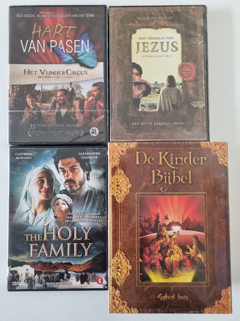 Verzameling Geloofsfilms - 8-Disc, Cd's en Dvd's, Alle leeftijden, Ophalen of Verzenden, Nieuw in verpakking