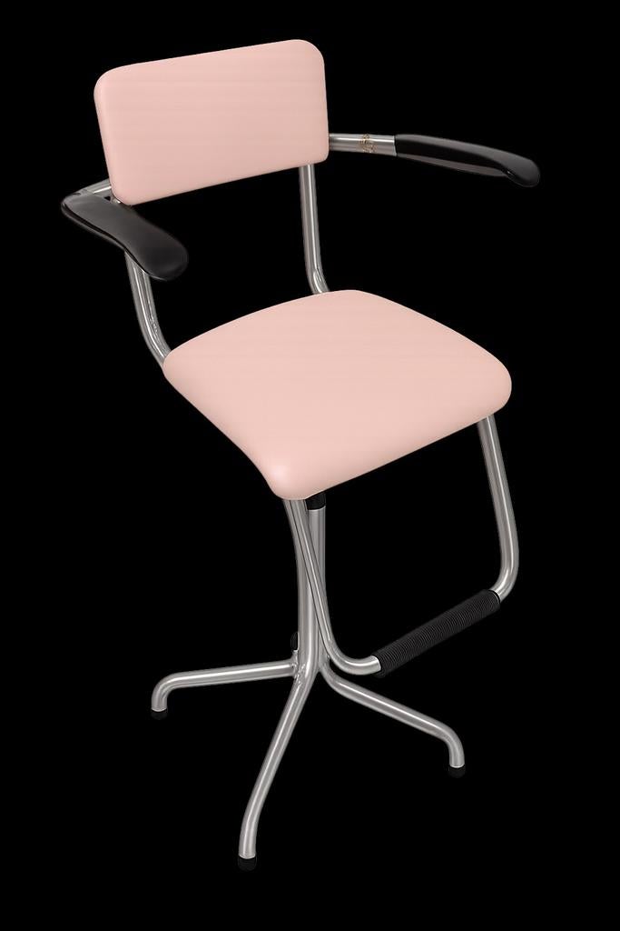 Vintage kinder kapperstoel - Decoratie of salon, Ophalen of Verzenden