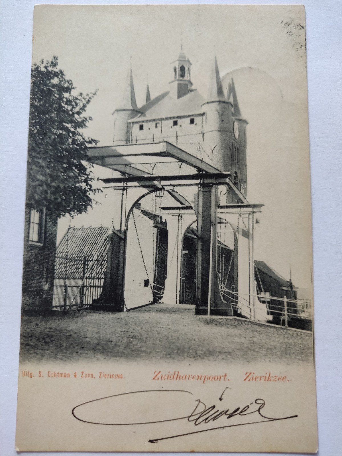 X3392 Zierikzee 1903 Kleinrond Schuddebeurs, Ophalen of Verzenden