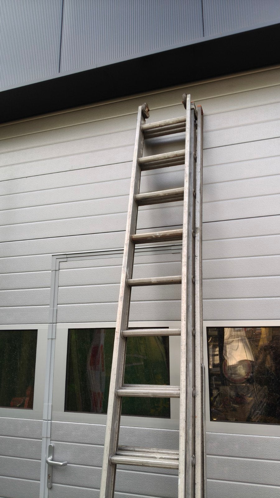 Altrex 3 delige ladder 3x12 sports, Ophalen, Gebruikt, Ladder, Opvouwbaar of Inschuifbaar