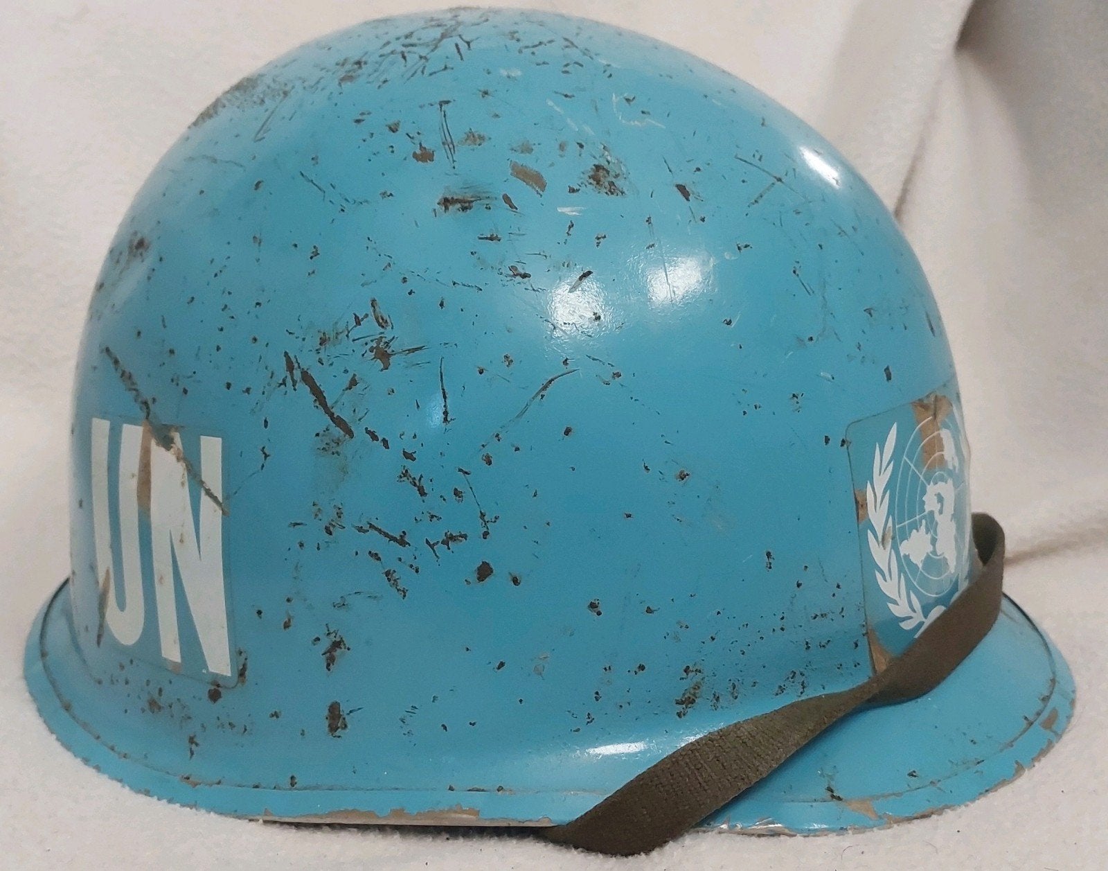 Nederlandse blauwhelm Libanon, Ophalen of Verzenden, Landmacht, Nederland, Helm of Baret