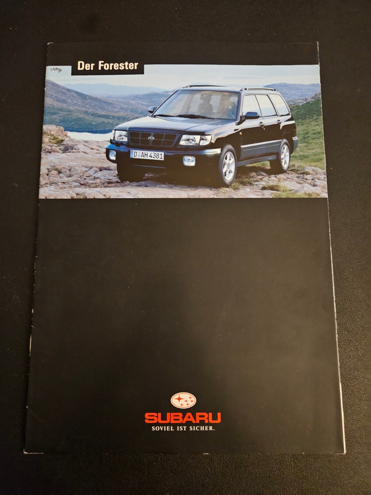 Brochure Subaru Forester 1998, Ophalen of Verzenden, Zo goed als nieuw, Overige merken
