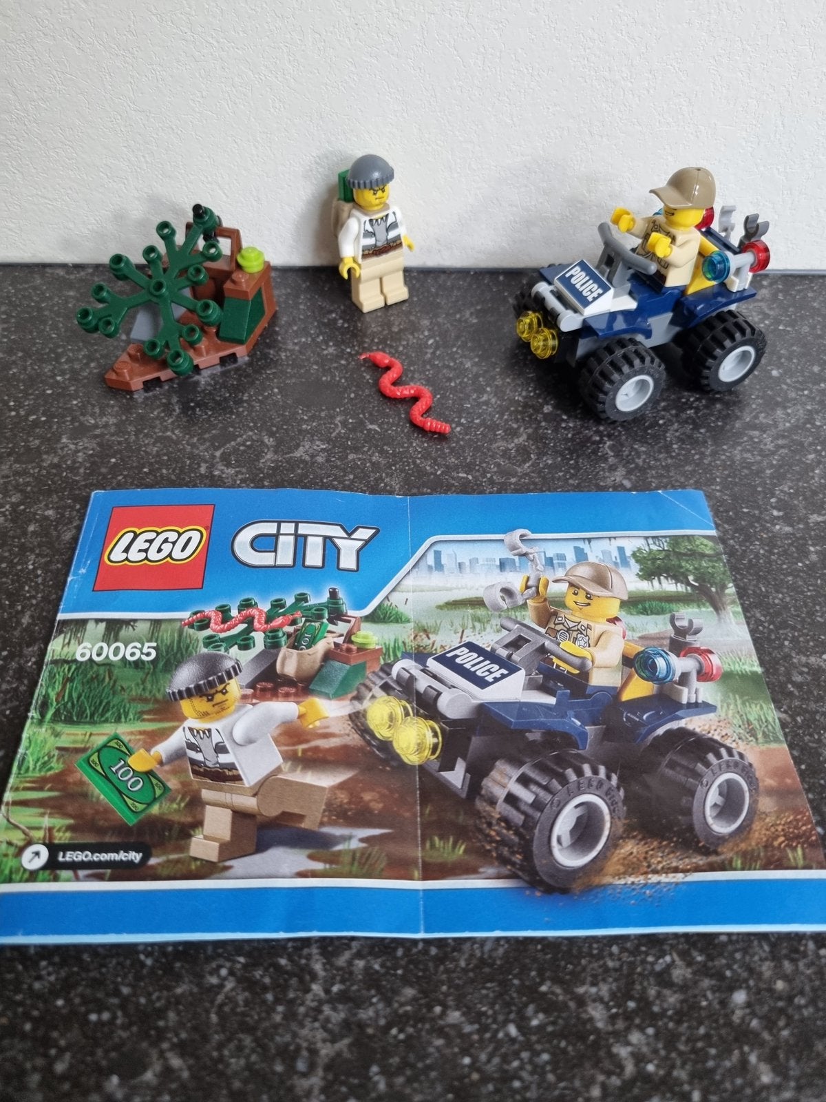 Lego 60065 Patrouillevoertuig, Kinderen en Baby's, Speelgoed | Duplo en Lego, Gebruikt, Lego, Ophalen of Verzenden, Compleet