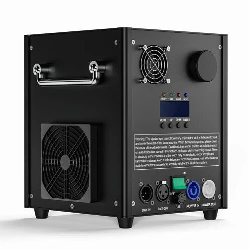 DJLicht zwart 700W Sparkular Sterretjes machine Koudvuur, Geluidgestuurd, ., Overige typen, Nieuw