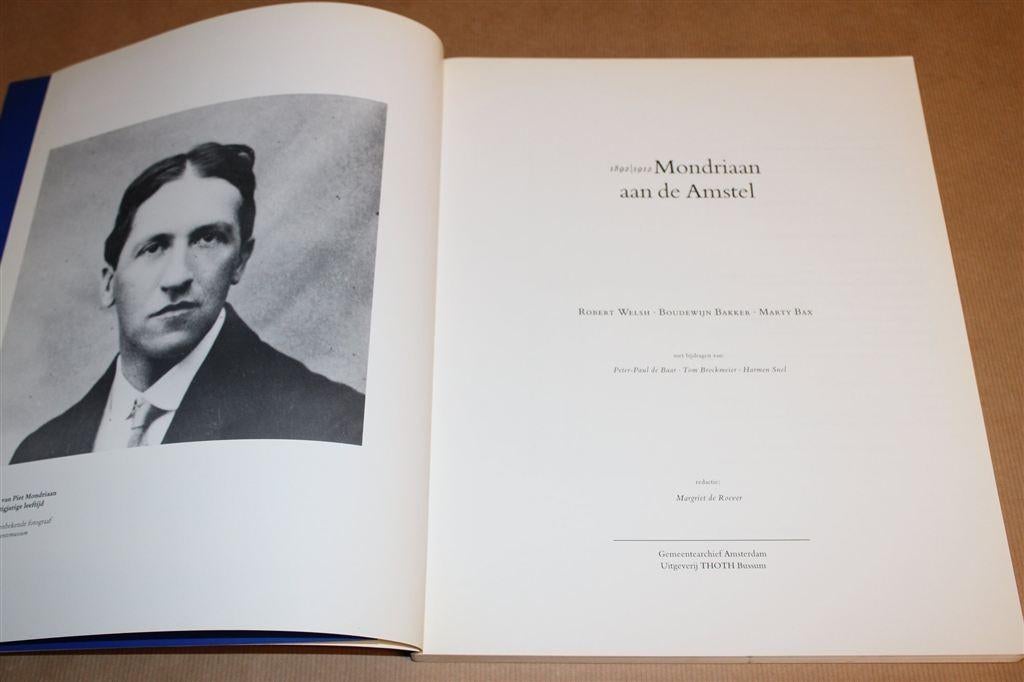 Mondriaan in Amsterdam 1892-1912 — Tentoonstellingscatalogus, Ophalen of Verzenden, Zo goed als nieuw