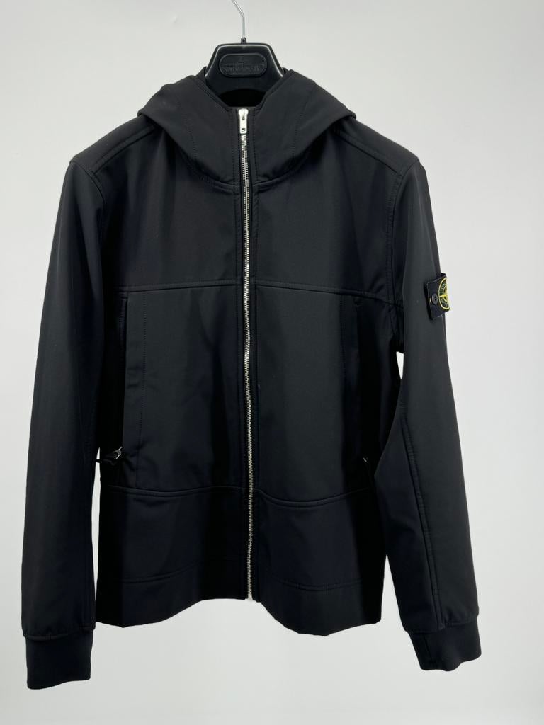 Stone Island Soft Shell, Stone, Maat 48/50 (M), Zwart, Ophalen of Verzenden