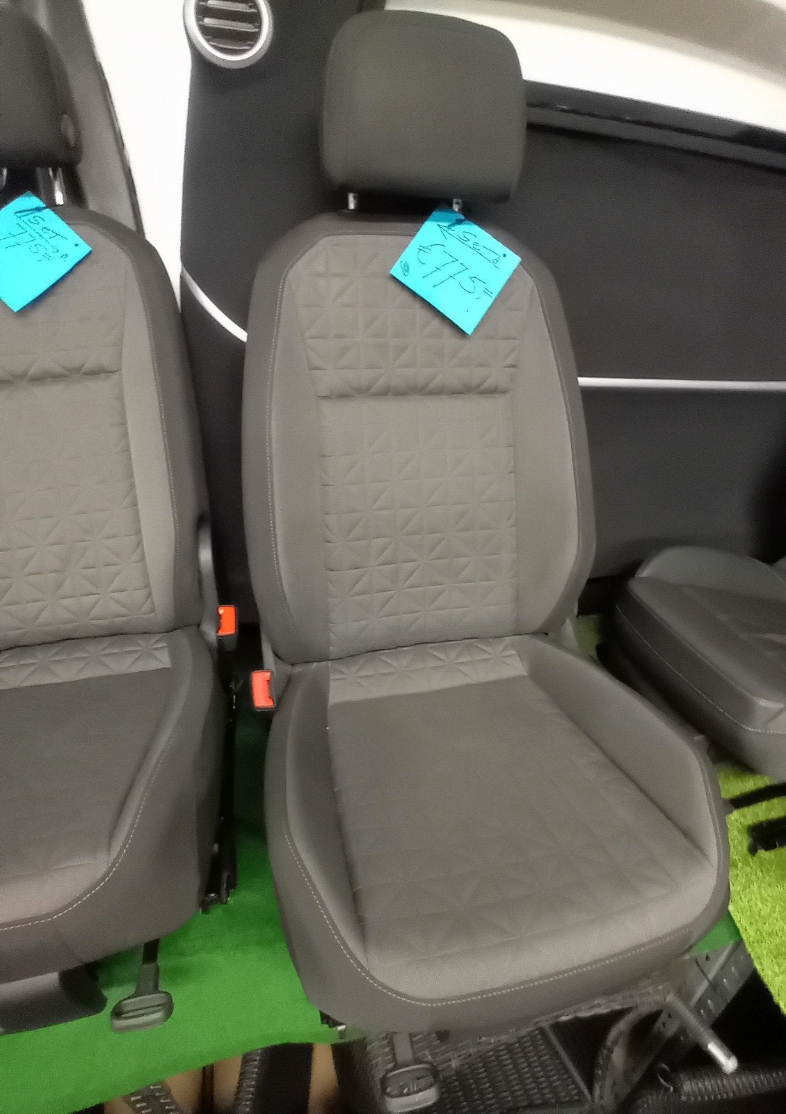 Nieuwe set luxe verstelbare camperstoelen, Ophalen