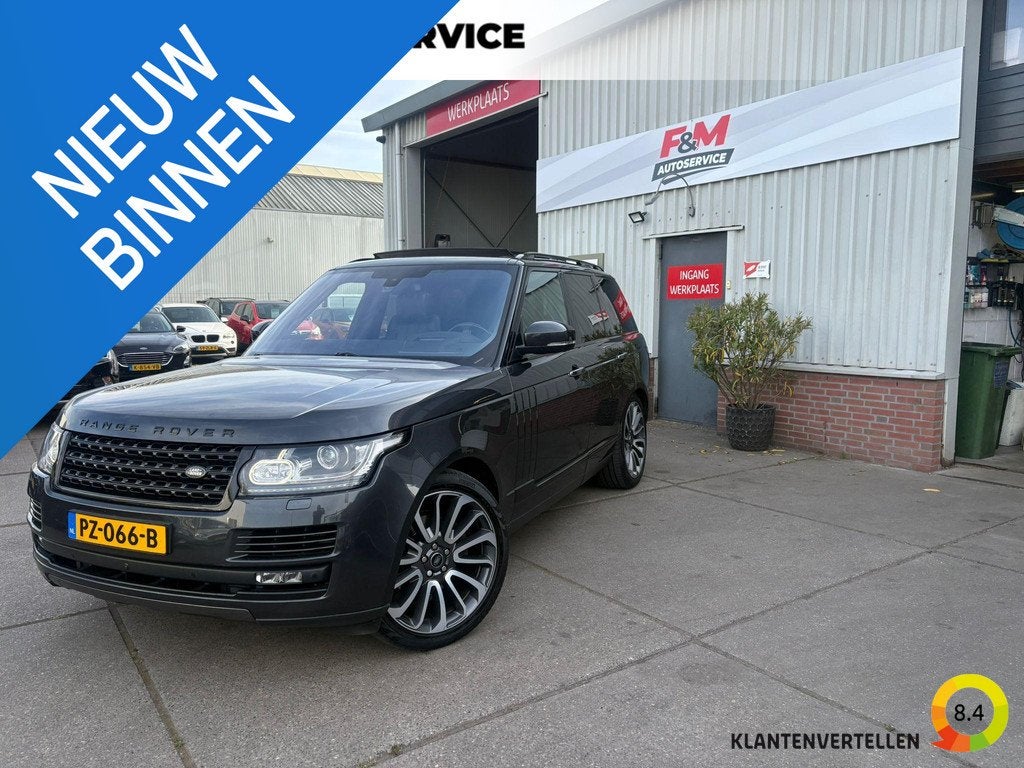 Land Rover Range Rover 3.0 TDV6 Autobiography Clima, cruise,, Auto's, Land Rover, Automaat, Regensensor, Gebruikt, Euro 6