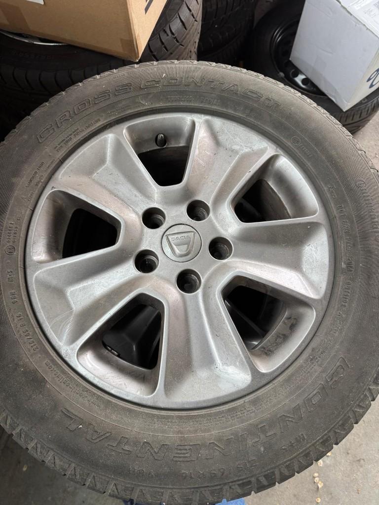 Dacia velgenset | 4x100 | Naaf 60.1 | ET 50 |, Ophalen, Velg(en), 16 inch, Zomerbanden