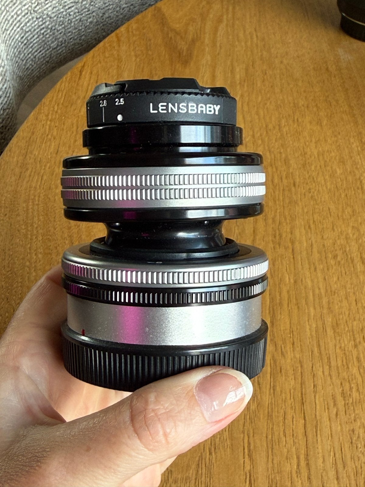 Lensbaby EF Composer Pro met Sweet 35 Optic, Overige merken, Ophalen of Verzenden, Standaardlens, Handmatige focus