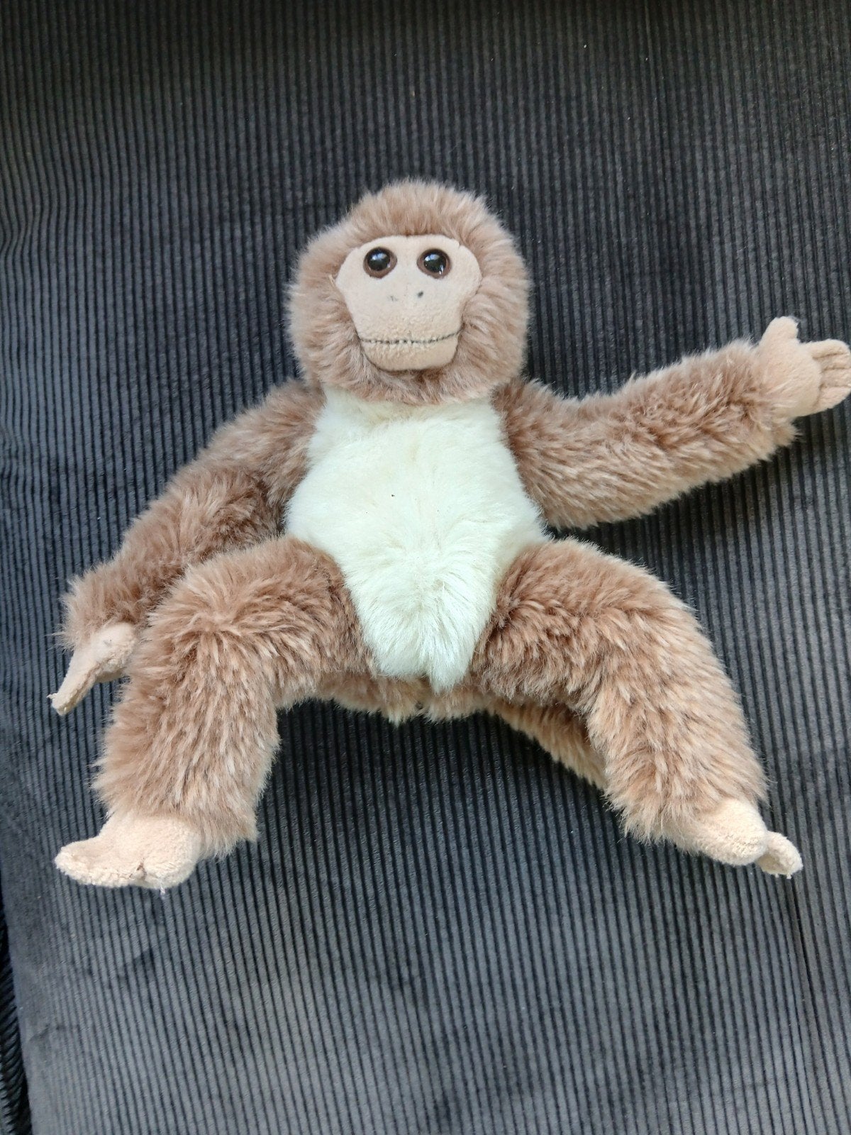 Heel leuk aapje., Kinderen en Baby's, Speelgoed | Knuffels en Pluche, Ophalen, Zo goed als nieuw, Aap, Middelgroot (20 tot 80 cm)