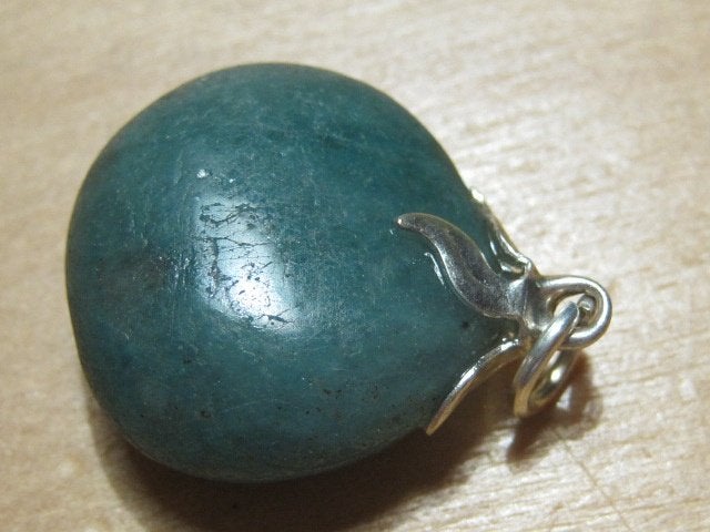 h. 3x aparte edelsteenhanger GROENE AVENTURIJN (3), Overige voorstellingen, Verzenden, Nieuw, Steen of Mineraal