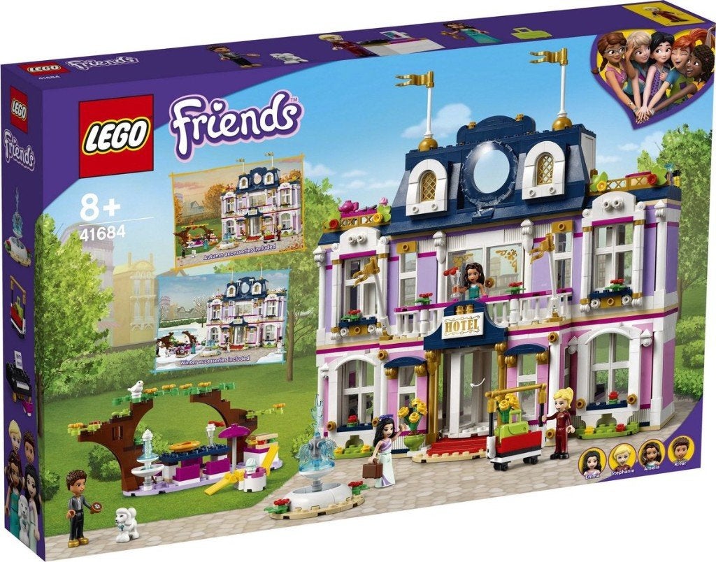 Lego Friends 41684 Heartlake City Grand Hotel NIEUW, Lego, Lego, Nieuw, Friends