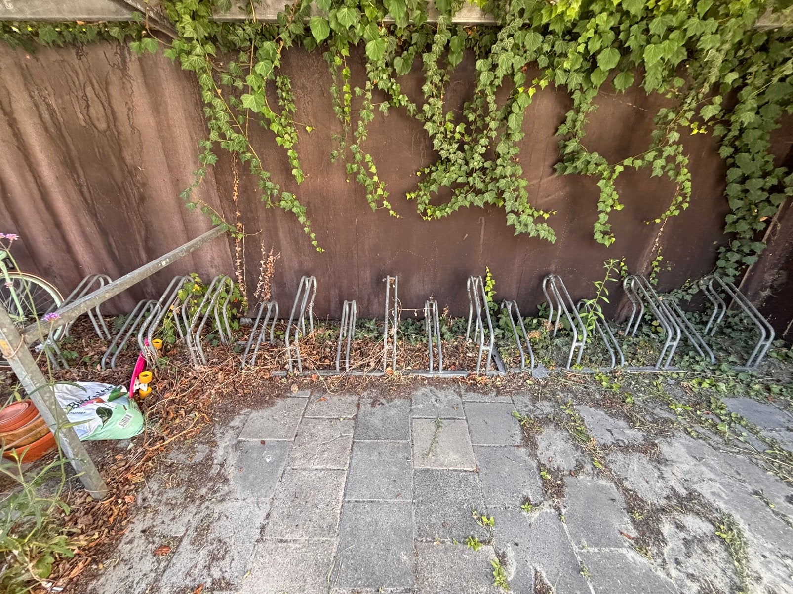 fietsenstalling 2x, Ophalen