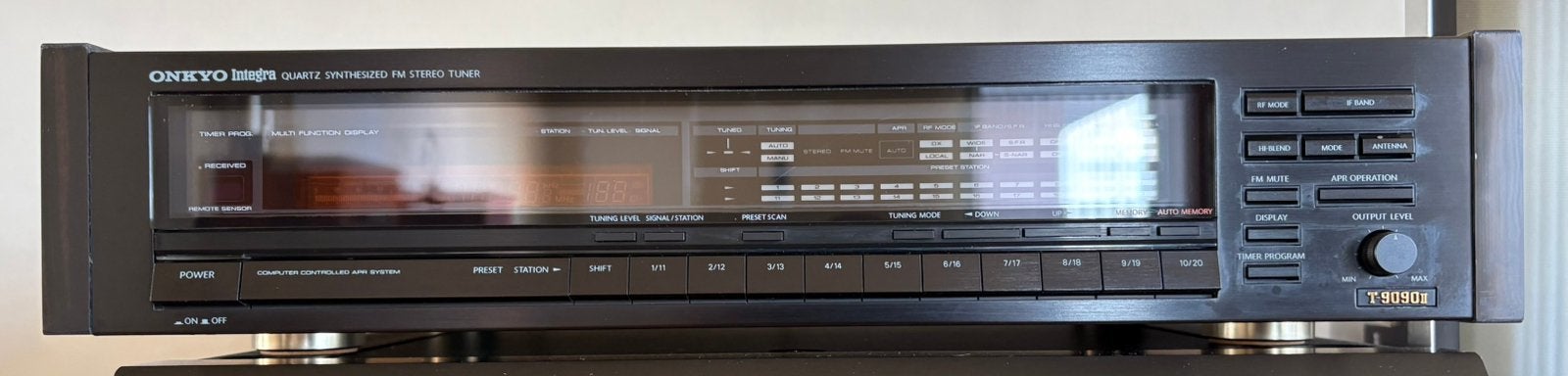 Onkyo T9090 mk2, Ophalen, Zo goed als nieuw