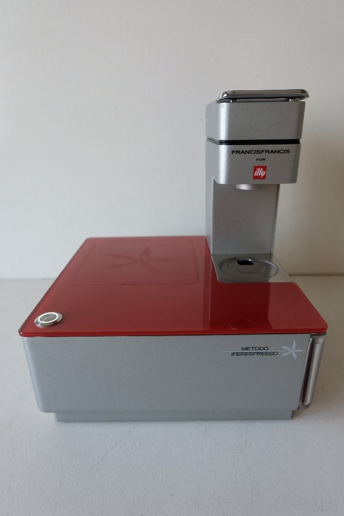illy Francis Francis Y1 Iperespresso Home Red Koffiemachine, Kunststof, Zilver, Ophalen of Verzenden, Overige typen