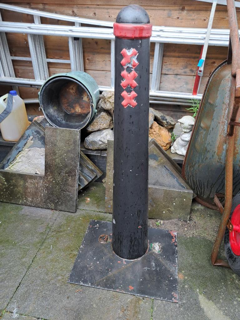 Amsterdamse paaltje, Antiek en Kunst, Curiosa en Brocante, Ophalen