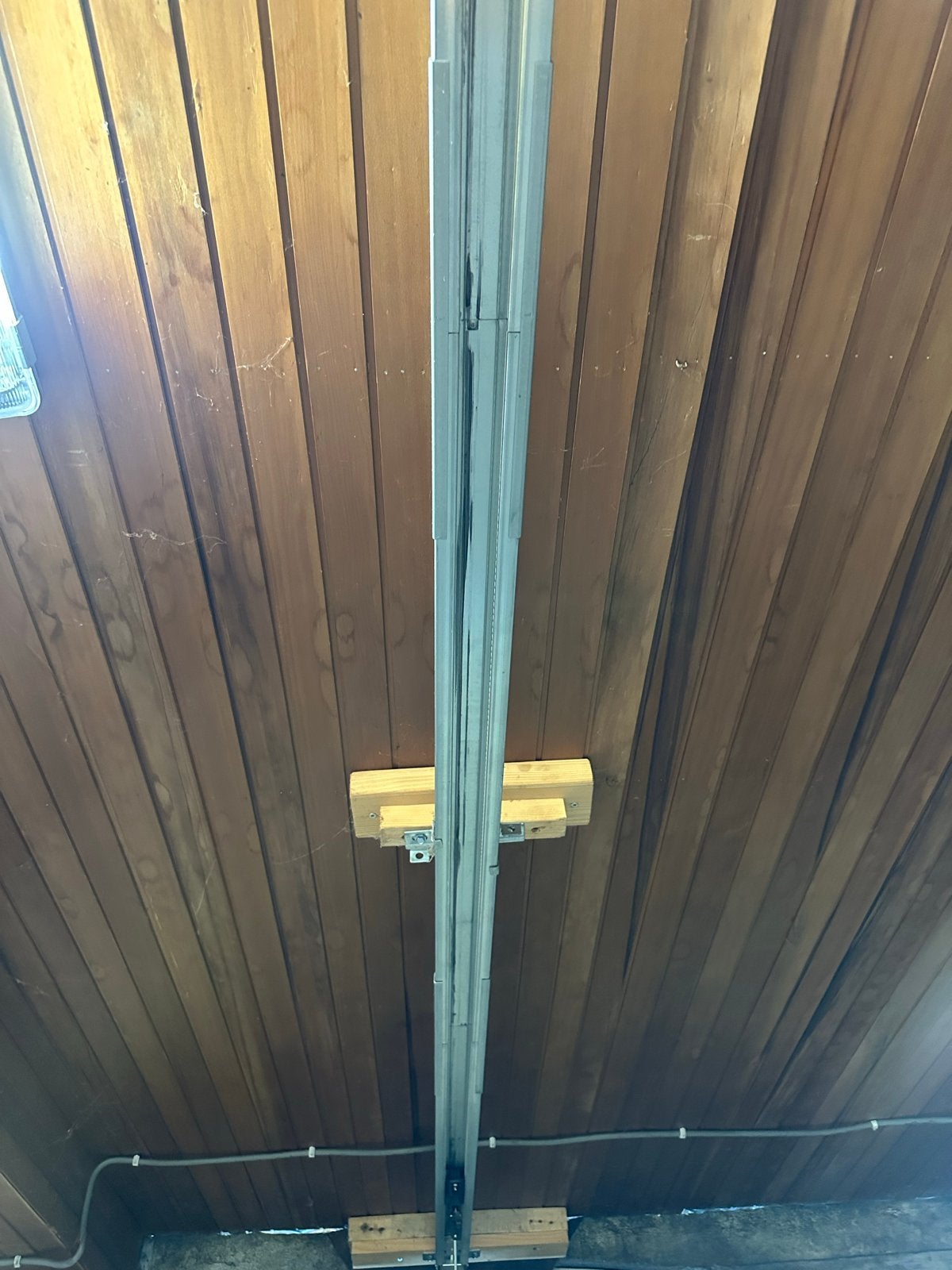HBJR ProLine Garagedeuropener met Tandriem en Back-up Batter, Gebruikt, Garagedeur, Ophalen of Verzenden, 120 cm of meer