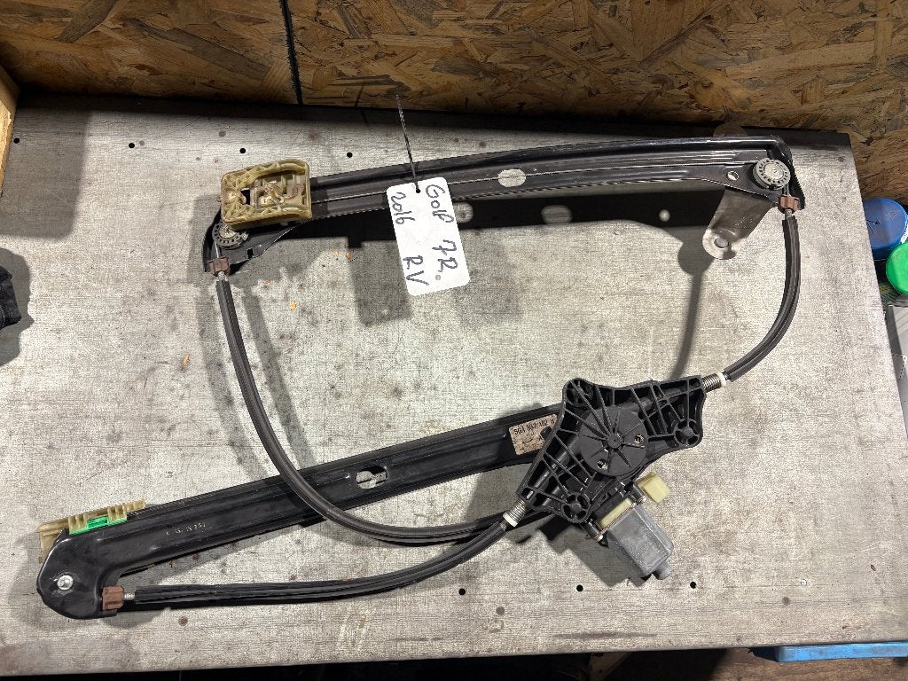 Raammechaniek 4Deurs LV RV  VW Golf 7 5G4837461H, Ophalen of Verzenden, Gebruikt, Volkswagen