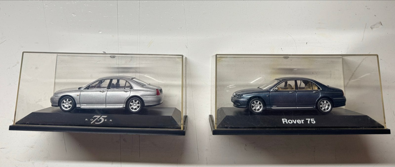 Zeldzame set: Rover 75 schaalmodellen 1:24, Ophalen of Verzenden, Zo goed als nieuw, Auto, Overige merken