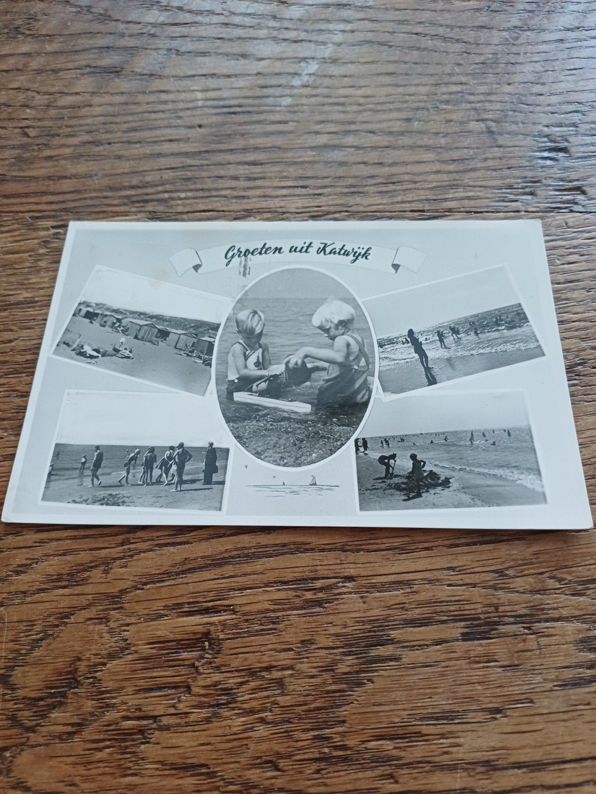 Ansichtkaart    Groeten uit Katwijk, Verzamelen, Ansichtkaarten | Nederland, Ophalen of Verzenden, Zuid-Holland
