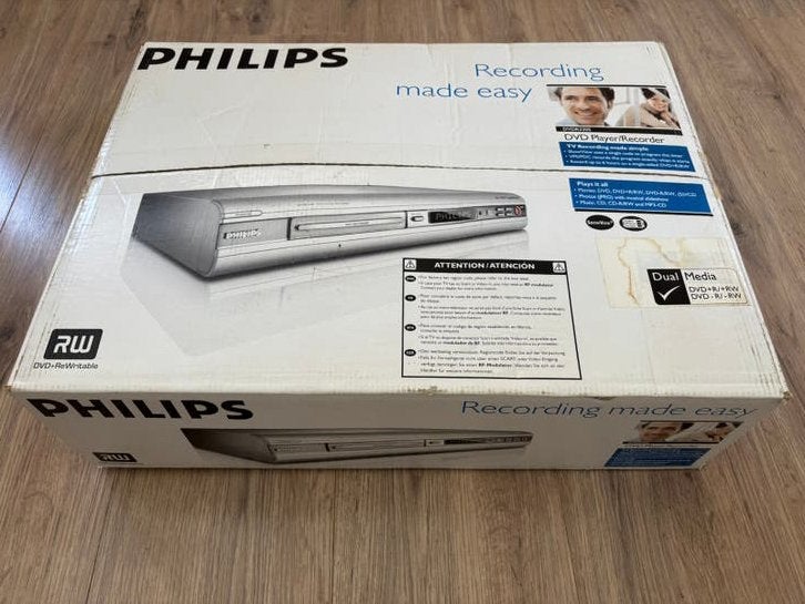 Philips DVDR 3305 DVD Speler/Recorder ShowView, Ophalen of Verzenden, Gebruikt, Dvd-recorder, Philips