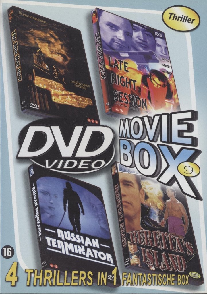 21) Movie Box 9 (2 disc): filmtitels in beschrijving, Vanaf 16 jaar, Ophalen of Verzenden, Gebruikt, Actiethriller