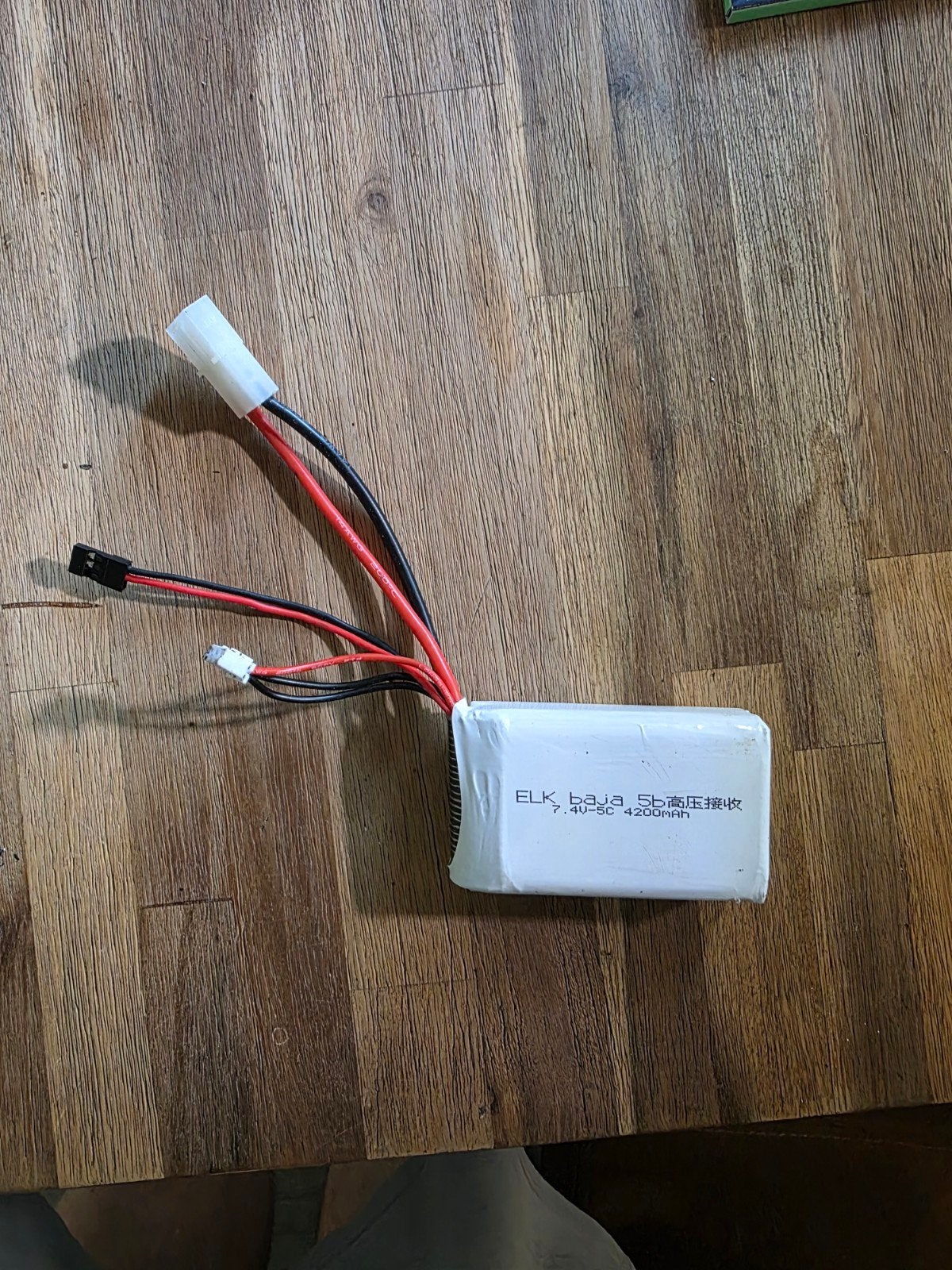 ontvanger lipo 7,4v 4200mah, Ophalen, Overige schalen, Onderdeel
