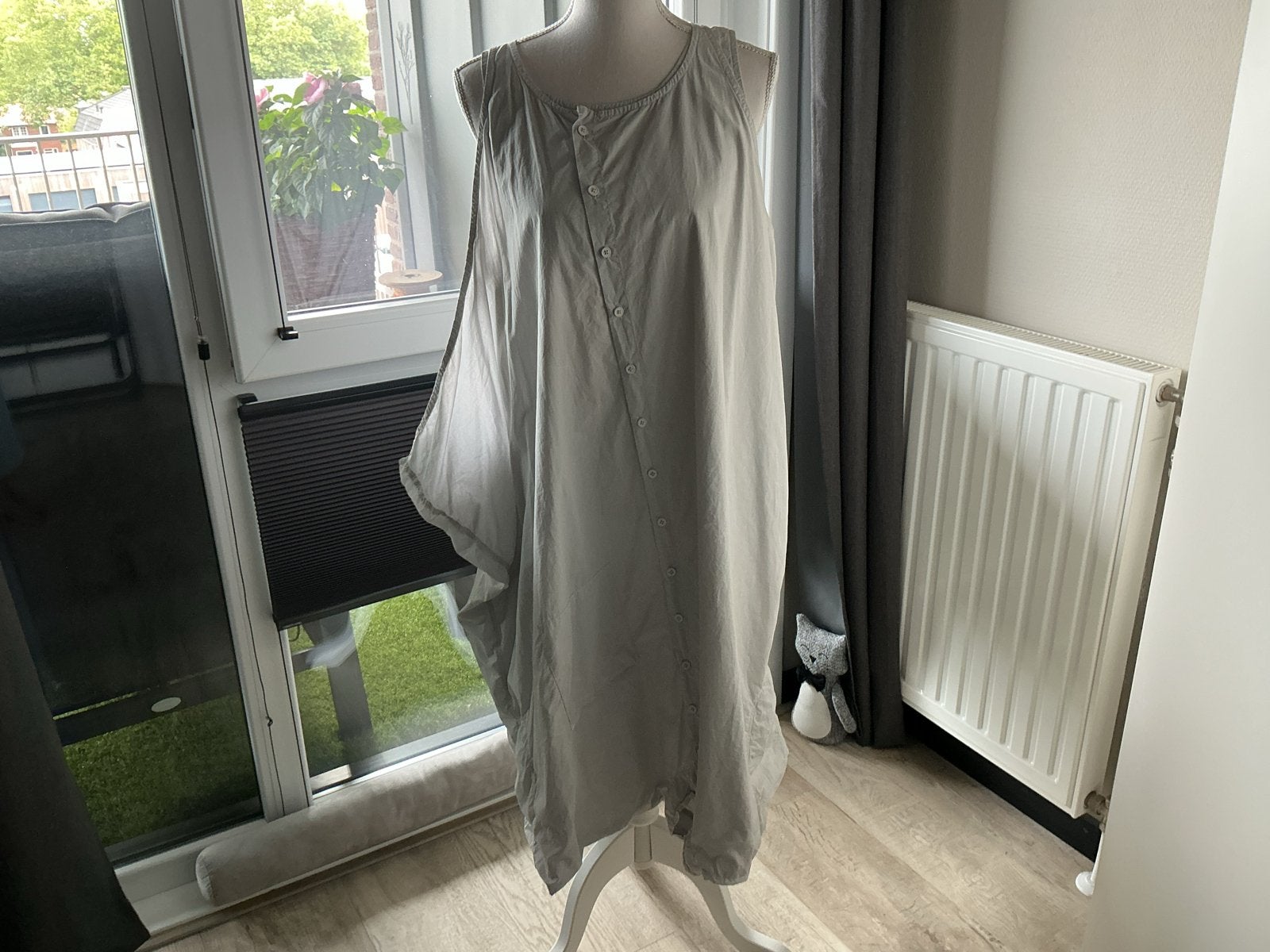 Rundholz Zomerjurk Katoen Maat XL, Maat 46/48 (XL) of groter, Ophalen of Verzenden, Zo goed als nieuw, Grijs
