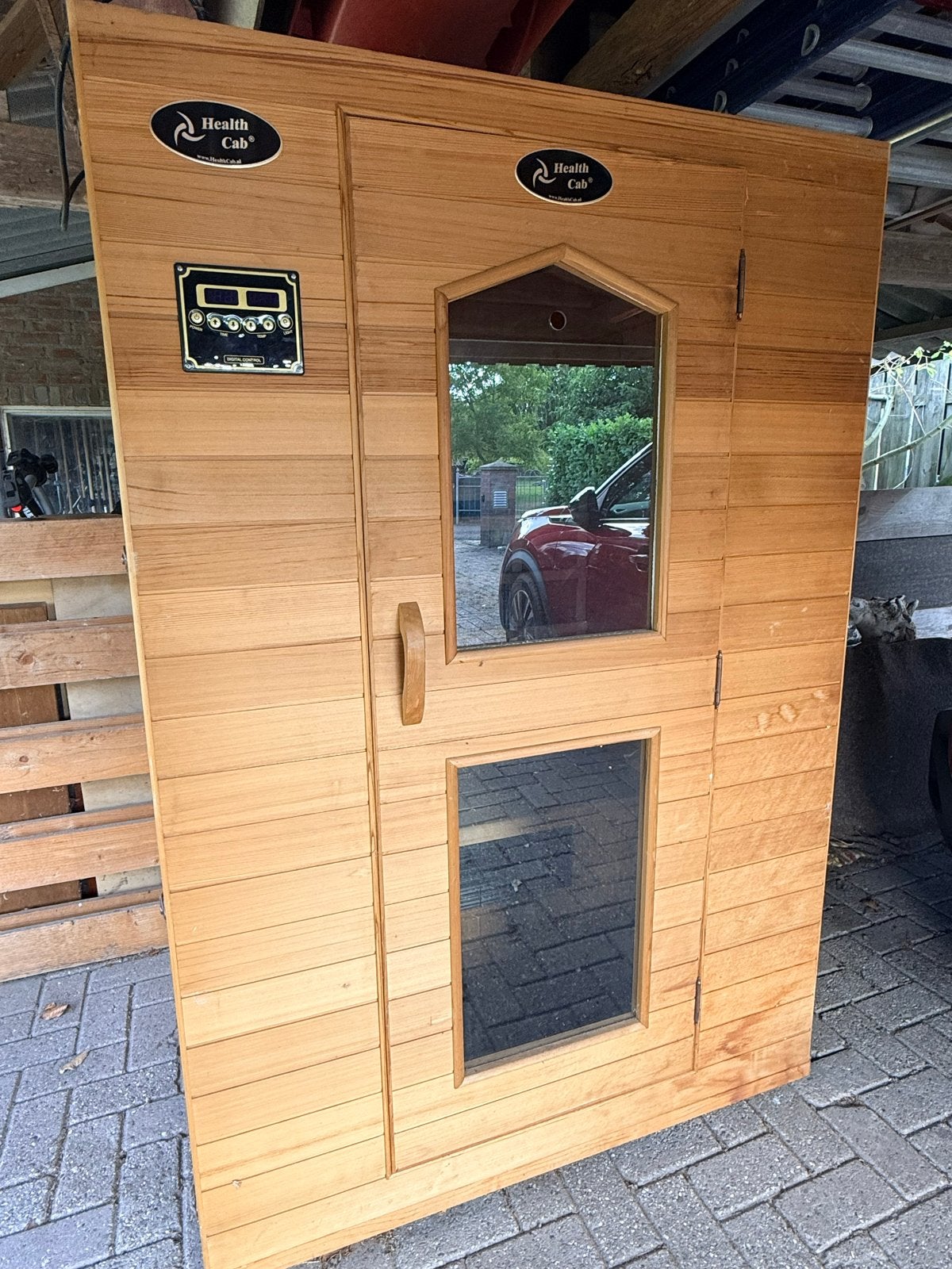 Infrarood Sauna 2 personen welness, Sport en Fitness, Sauna, Ophalen, Gebruikt, Infrarood, Complete sauna