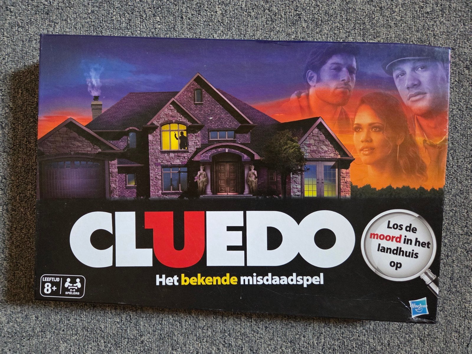 CLUEDO, Hobby en Vrije tijd, Gezelschapsspellen | Bordspellen, Vijf spelers of meer, Ophalen of Verzenden, Zo goed als nieuw, Goliath