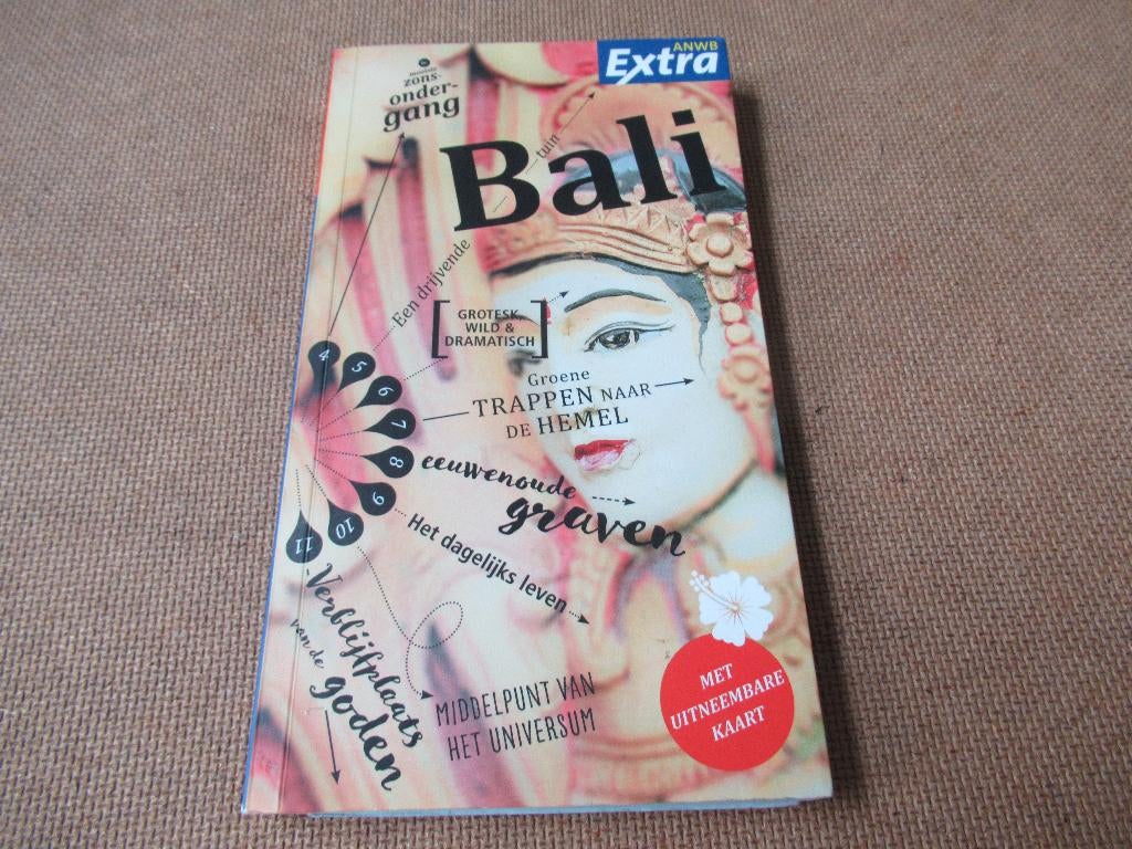 Bali reisgids ANWB Extra, 1e druk 2018, Verzenden, Europa, Zo goed als nieuw, Reisgids of -boek