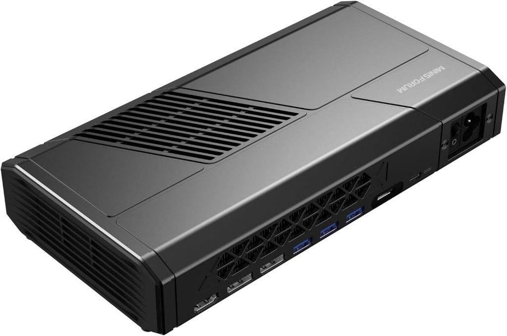MINISFORUM MGA1,Ext.eGPU, AMD Radeon 7600M XT (8GB GDDR6), AMD, Ophalen of Verzenden, Zo goed als nieuw, HDMI