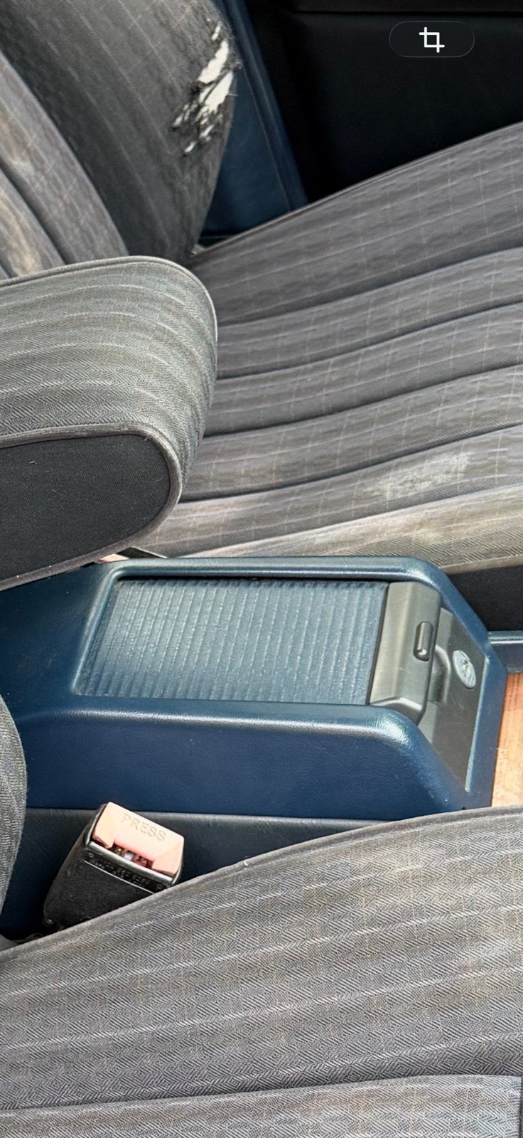 Mercedes w124 rollobox blauw, Verzenden, Gebruikt, Mercedes-Benz