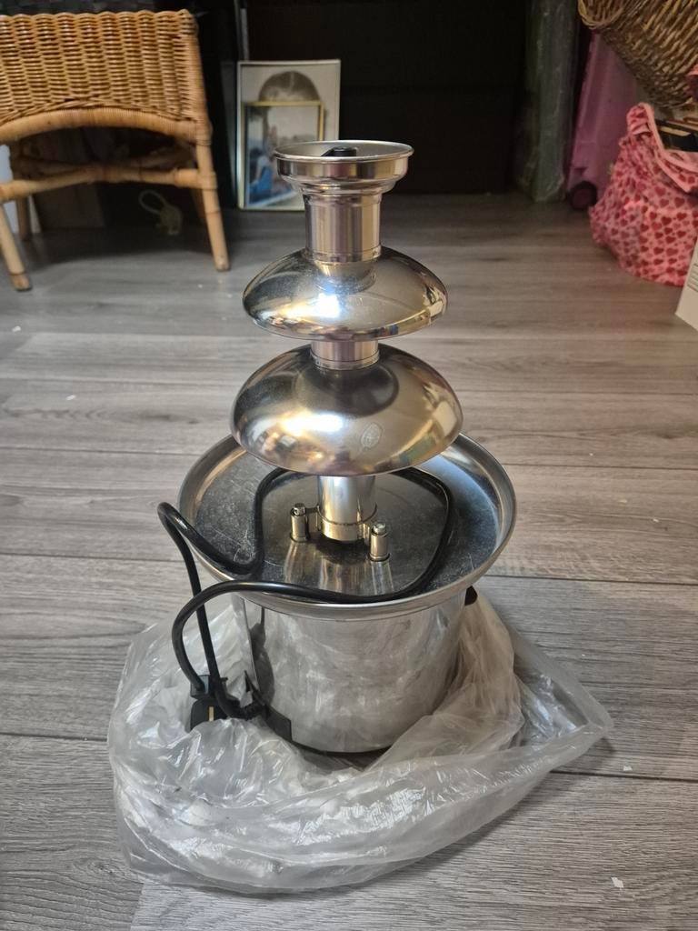 Chocoladefontein - Perfect voor feestjes!, Witgoed en Apparatuur, Fonduesets, Ophalen, Nieuw, Elektrisch