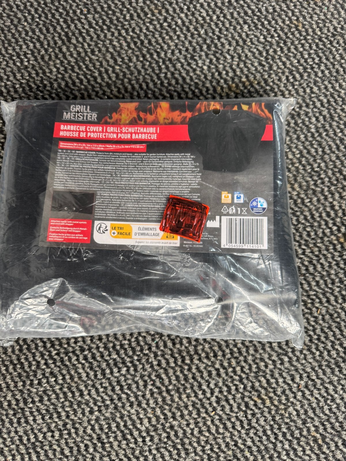 Grill Meister BBQ Cover | Grill-Schutzhaube | Beschermhoes, Ophalen of Verzenden, Nieuw
