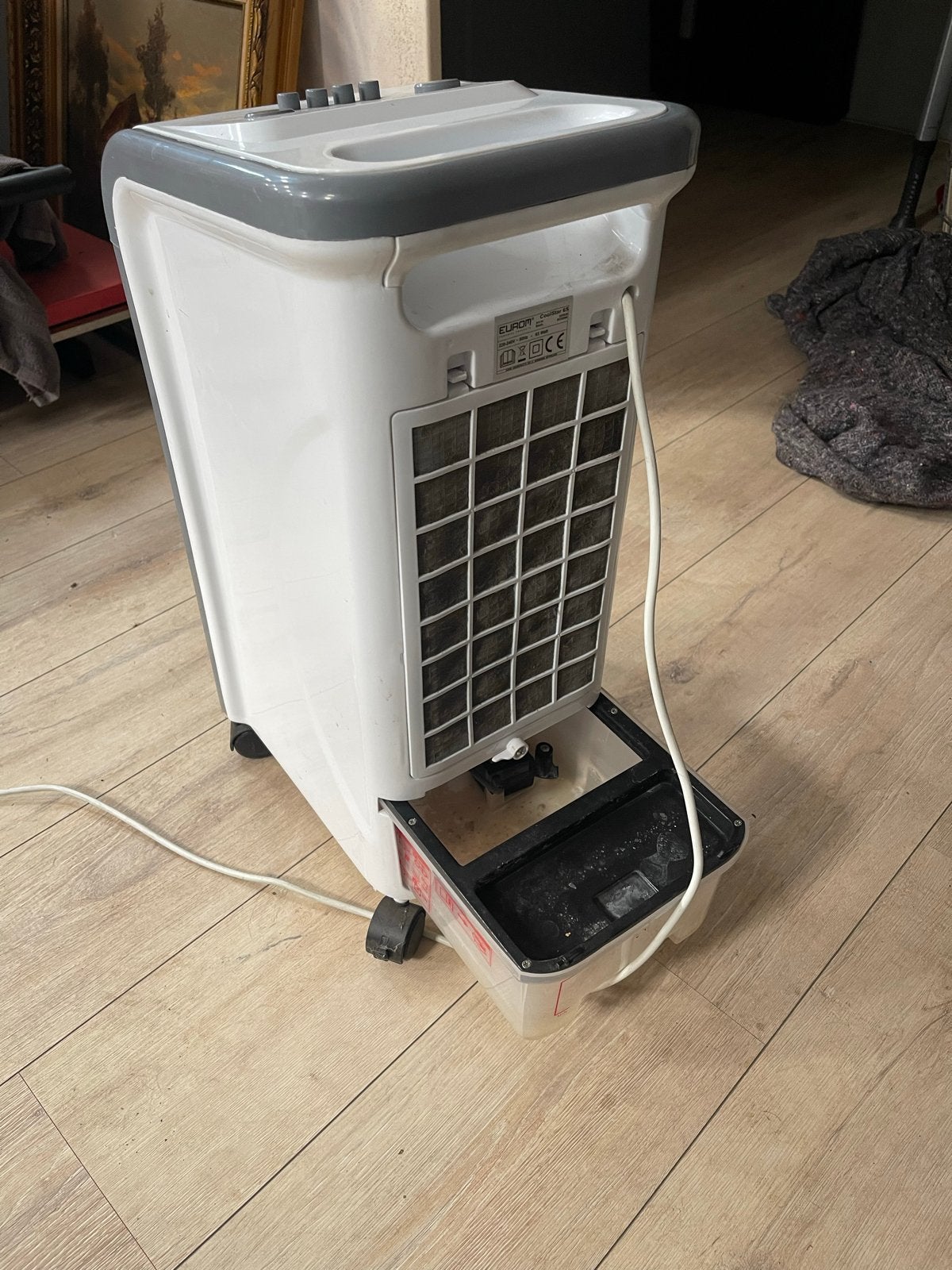 Eurom CoolStar 65 Mobiele Airco - Koeler met Water, Gebruikt, Minder dan 60 m³, 3 snelheden of meer, Ophalen of Verzenden