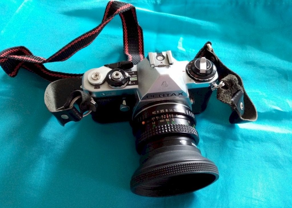 Fotocamera analoog, Audio, Tv en Foto, Fotocamera's Analoog, Ophalen of Verzenden, Gebruikt, Spiegelreflex, Pentax