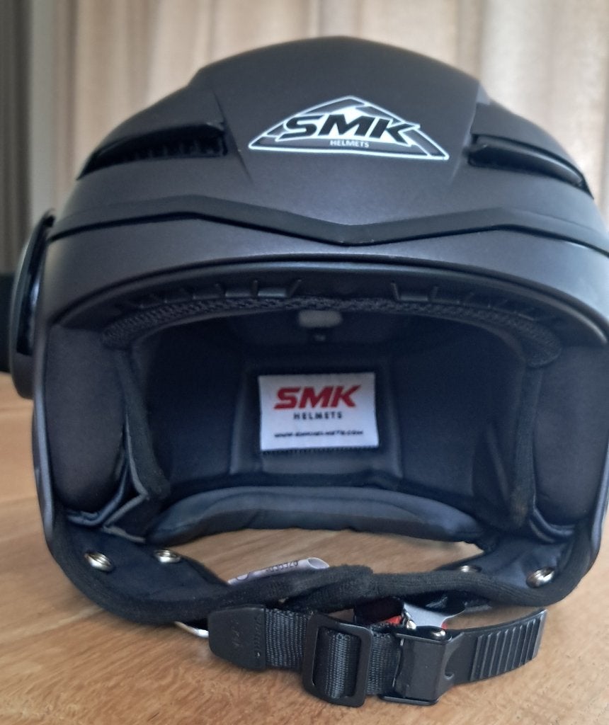 SMK helm maat XL, Ophalen, Zo goed als nieuw, Extra large of groter, SMK Helmets
