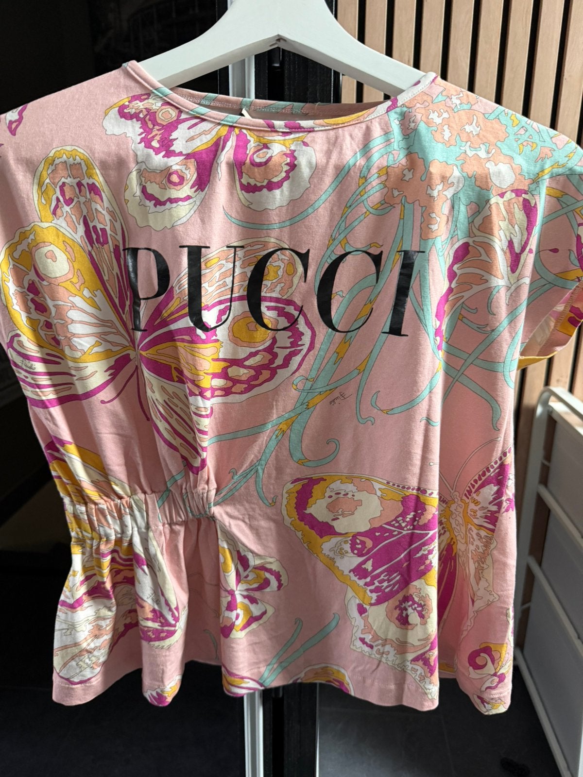 Emilio Pucci, Ophalen, Zo goed als nieuw, Maat 34 (XS) of kleiner, Korte mouw