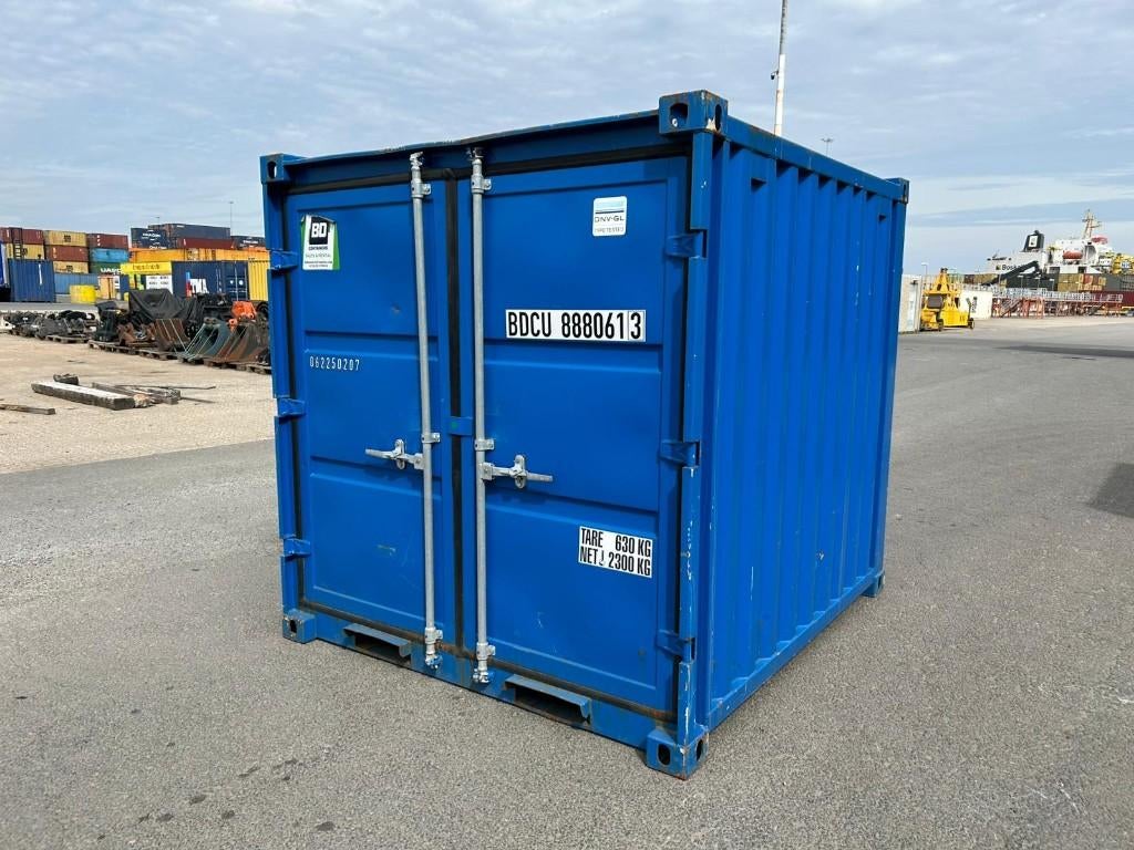 8ft Opslagcontainer, Ophalen