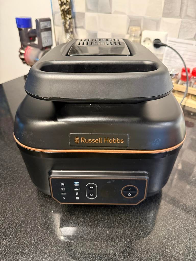 Russell Hobbs Satisfry Air & Grill Multicooker 5,5L, Witgoed en Apparatuur, Airfryers, Ophalen of Verzenden, Gebruikt, Airfryer
