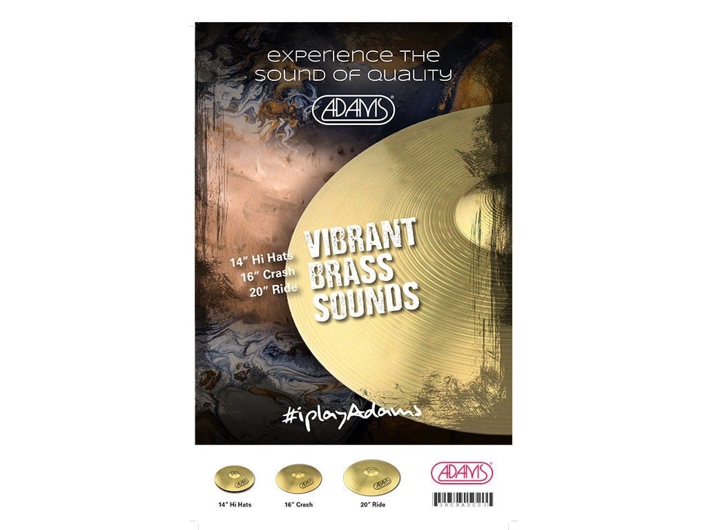 Adams CS1 , compleet cymbalset, -, -, Ophalen of Verzenden, Adams