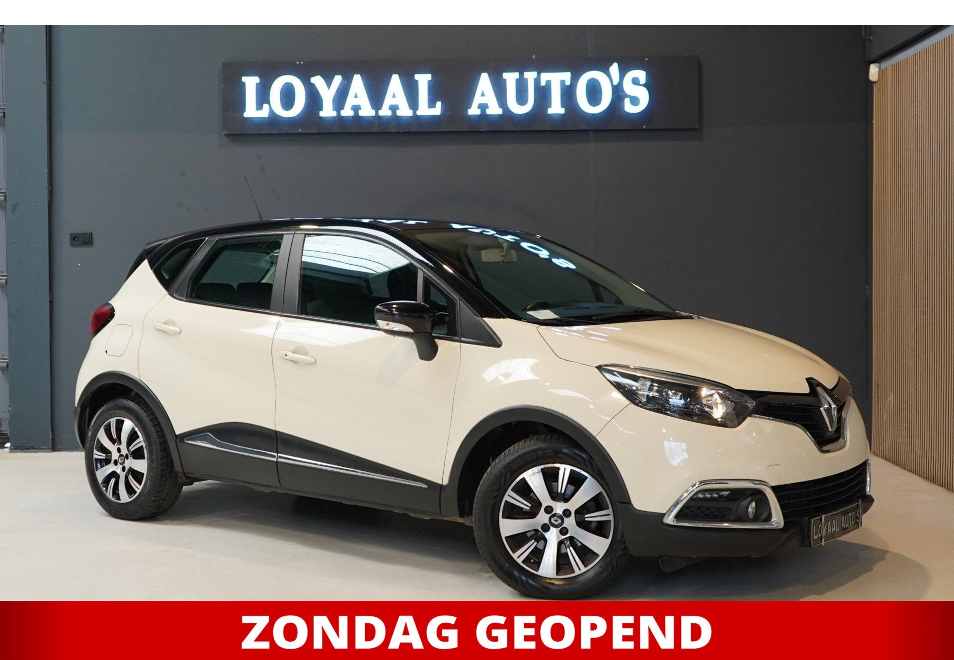 Renault Captur 1.2 TCe Dynamique | TREEKHAAK | CRUISE | NAVI, Euro 5, Stof, 4 cilinders, Wit