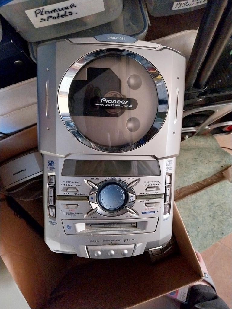 Pioneer stereo set met CD, cassette en versterker, Ophalen of Verzenden