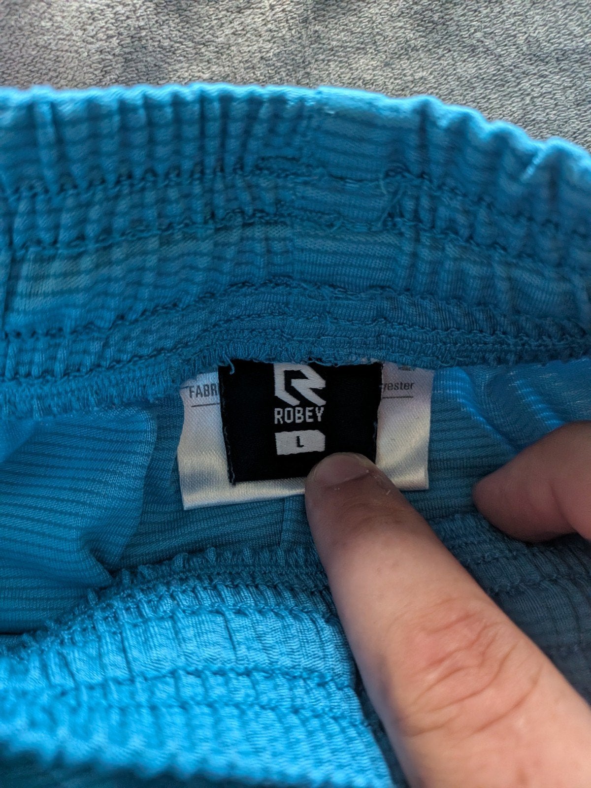 Robey sportbroekje maat L, Ophalen, Maat 52/54 (L), Blauw, Robey