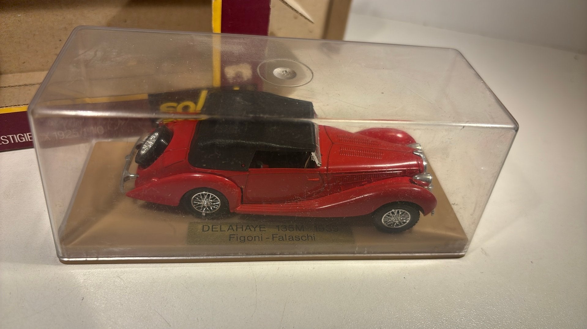 Delahaye 135 m 1939 solido 1.43, Auto, Solido, Ophalen of Verzenden, A